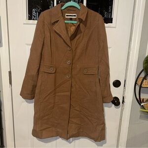 Kristen Blake Camel Brown Trench Coat